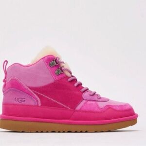 UGG Pink High-Top Sneakers